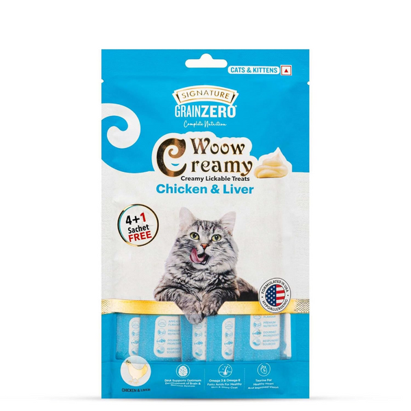 Trixie Premio Fish Chicken Rolls Treats, Signature Grain Zero 5 Flavor Lickable Creamy Cats Treat Combo