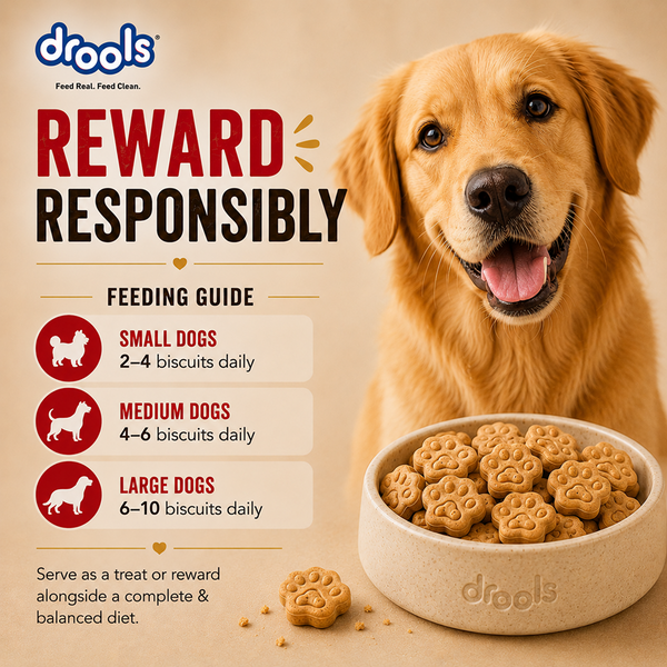 Drools Chicken and Egg Biscuit Dog Treats
