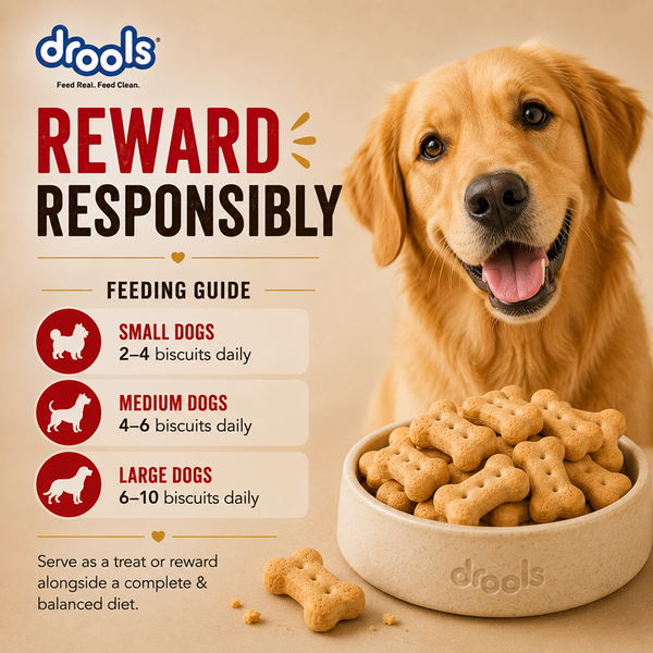 Drools Chicken and Egg Biscuit Dog Treats