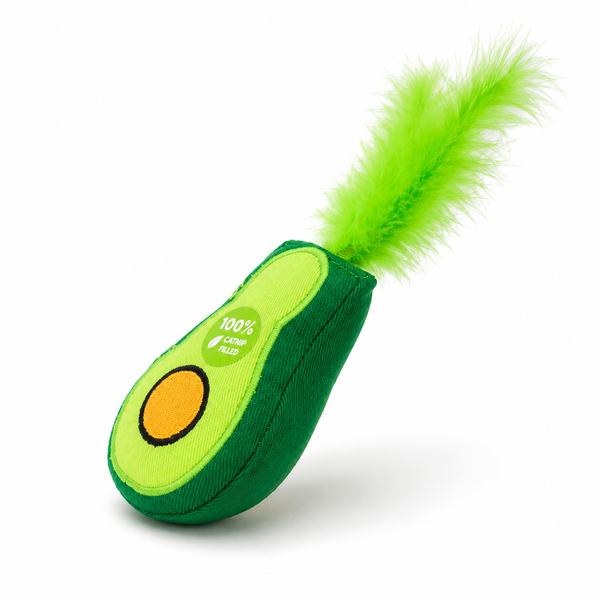Talking Dog Club Avocado Lover 100% Catnip Toy for Cats