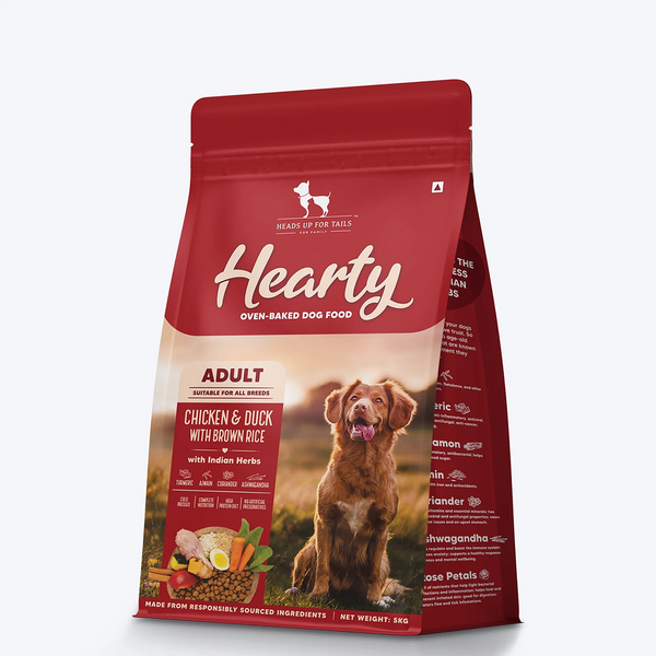 HUFT Hearty Oven Baked Chicken & Duck with Brown Rice Adult Dog Dry Food