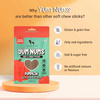 HUFT Yum Nums Pumpkin with Real Chicken Soft and Chewy Grain Free Sticks Treat for Dogs Dog Treats + Others Heads Up for Tails