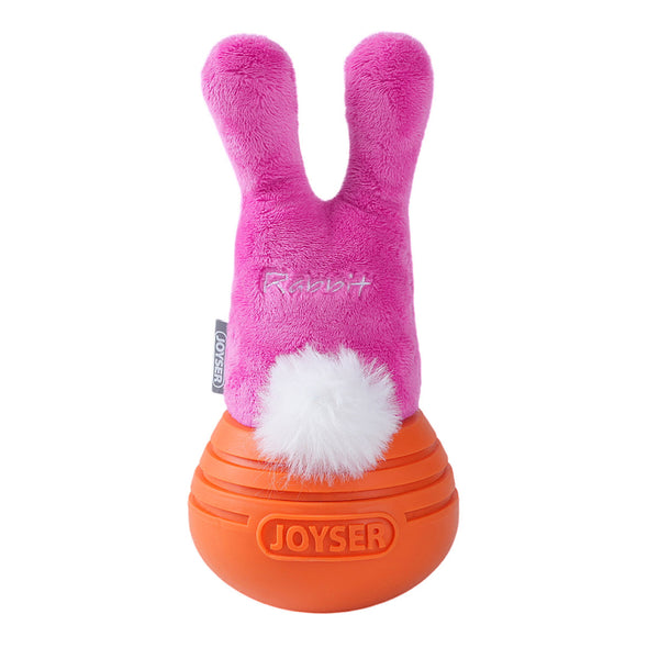 Joyser Woball Rabbit for Dogs (Pink/Orange)