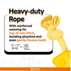 Fofos Cheese Shaped Chew Rope Toy for Dogs Dogs-Toys FOFOS