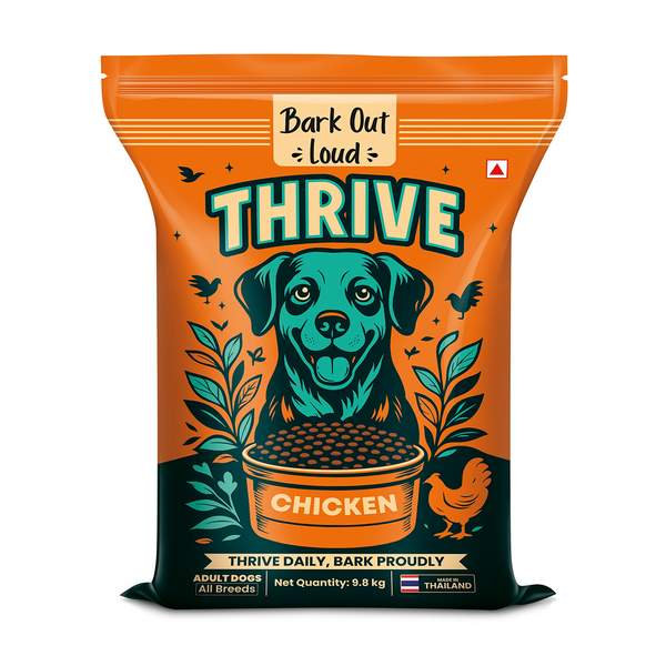 Bark Out Loud Thrive Chicken Flavour Adult Dog Dry Food