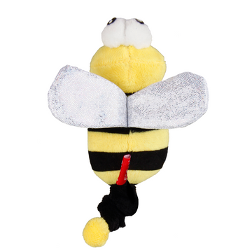 GiGwi Vibrating Running Bee with Catnip inside Toy for Cats (Yellow)