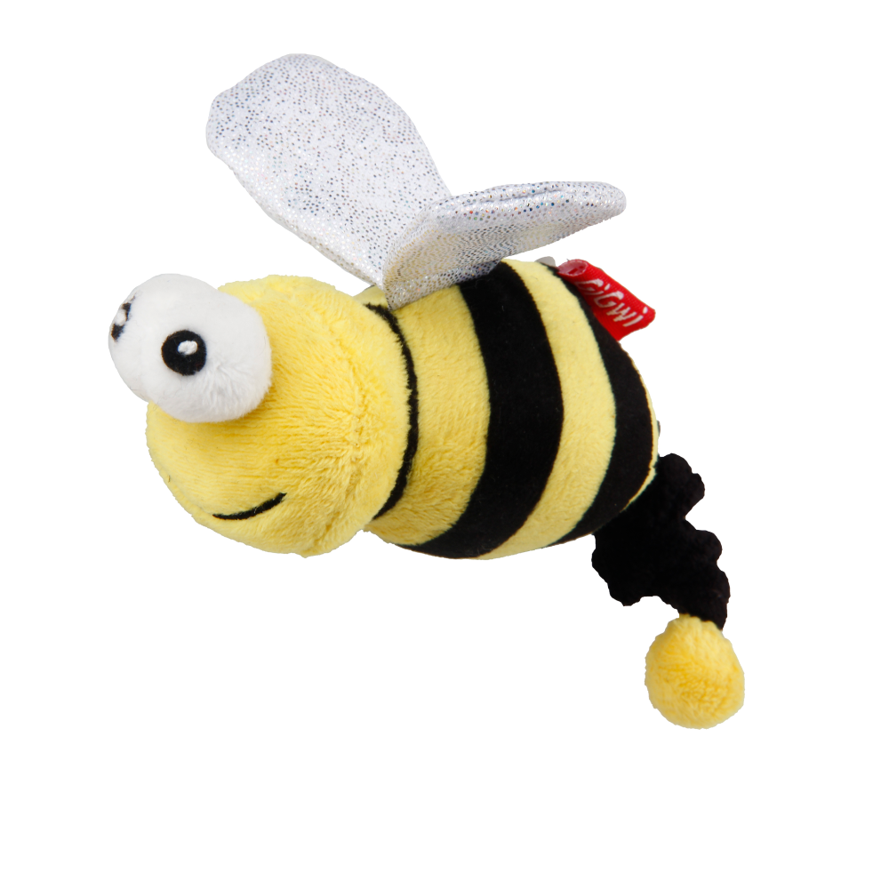 GiGwi Vibrating Running Bee with Catnip inside Toy for Cats (Yellow) Cats-Toys GiGwi 13cm