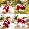 Pawgypets Polka Onesie Tshirt for Dogs (Maroon) Dogs-Clothing & Accessories Pawgypets Dropship