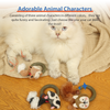 GiGwi Catch and Scratch Eco Line Fox Toy for Cats Cats-Toys GiGwi