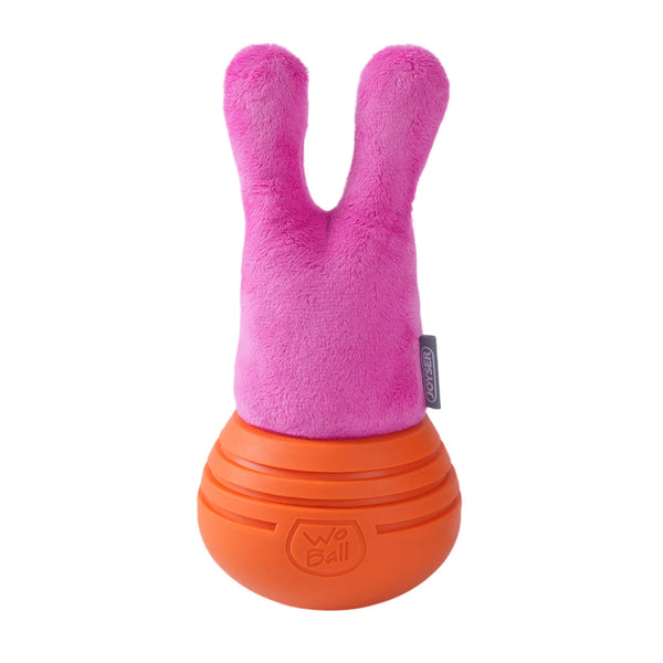 Joyser Woball Rabbit for Dogs (Pink/Orange)