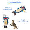 GiGwi Cat Scratcher with Catnip Alligator Toy for Cats (Blue) Cats-Toys GiGwi