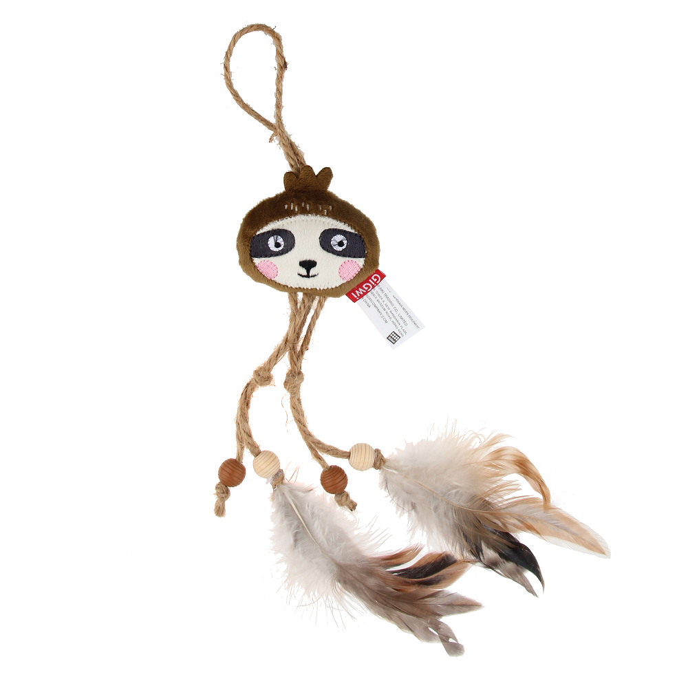 GiGwi Catch and Scratch Eco Line Sloth Toy for Cats Cats-Toys GiGwi 7cm