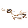 GiGwi Catch and Scratch Eco Line Sloth Toy for Cats Cats-Toys GiGwi