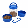 Talking Dog Club 3 in 1 Travel Bowl Set for Dogs and Cats (Blue) Both-Bowls & Feeders Talking Dog Club Dropship