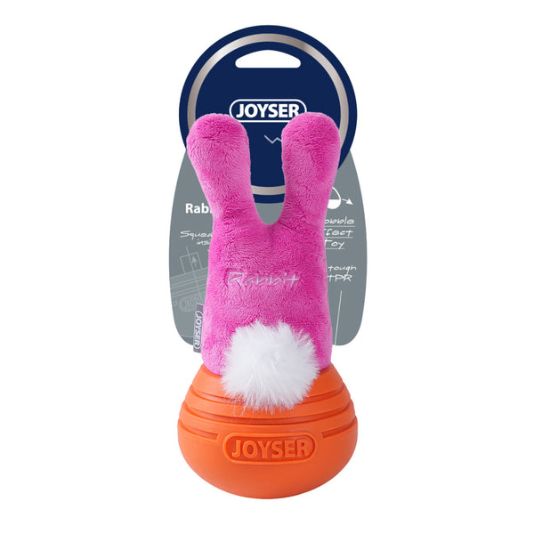 Joyser Woball Rabbit for Dogs (Pink/Orange)