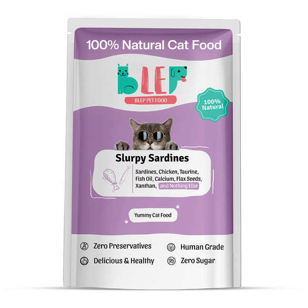 BLEP Slurpy Sardines Cat Wet Food