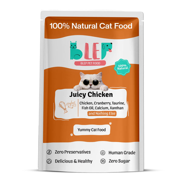 BLEP Juicy Chicken Natural Wet Cat Food