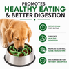 Talking Dog Club Universal Silicone Slow Feeder Bowl Attachment for Dogs and Cats (Green) Both-Bowls & Feeders Talking Dog Club Dropship