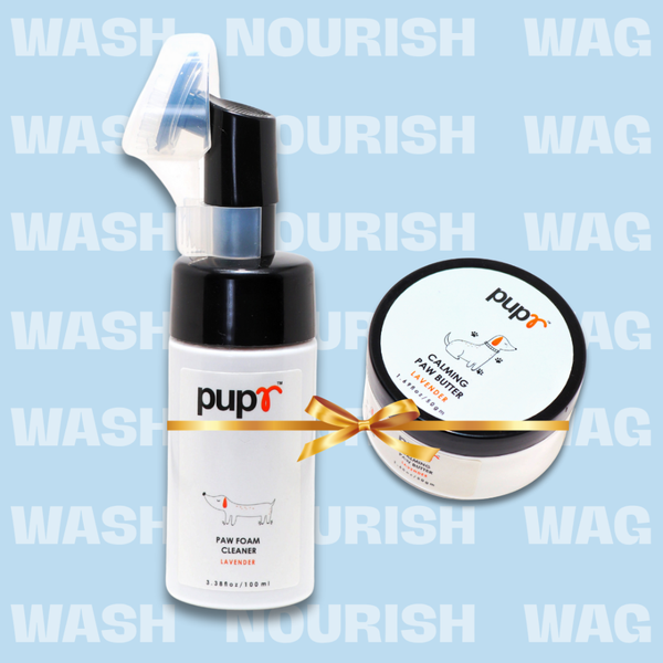 Pupr Lavender Scented Foam Paw Cleaner for Dogs