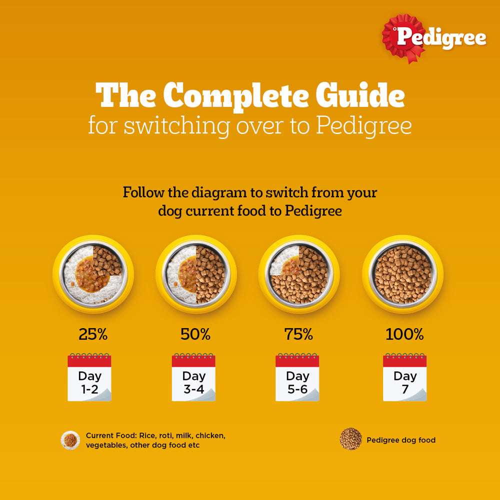 Pedigree Meat & Rice Adult Dog Dry Food