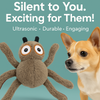 Talking Dog Club Itsy Bitsy Spider Plush Toy for Dogs (Brown) Dogs-Toys Talking Dog Club Dropship