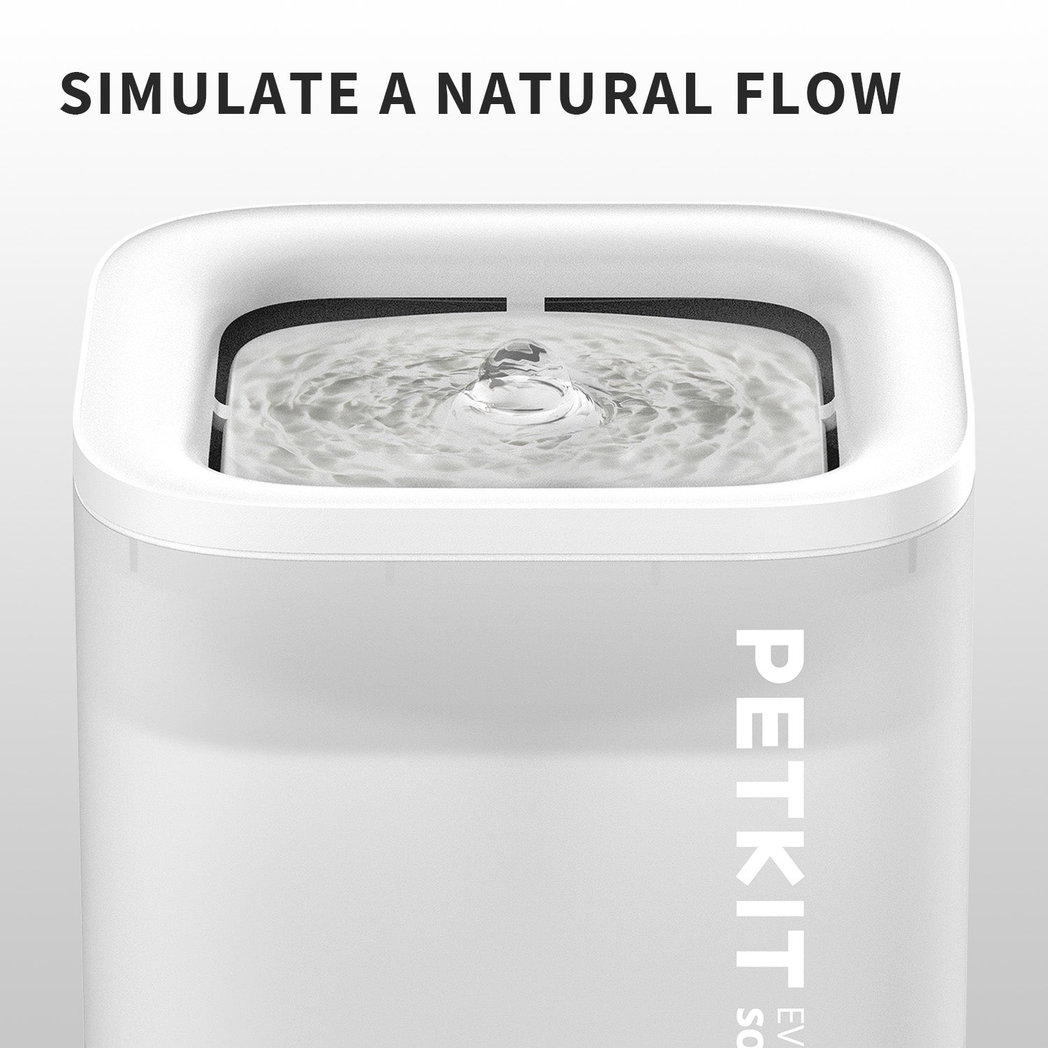 Petkit Eversweet Solo SE Smart Automatic Water Fountain for Cats & Dogs (White) Both-Bowls & Feeders Petkit Dropship