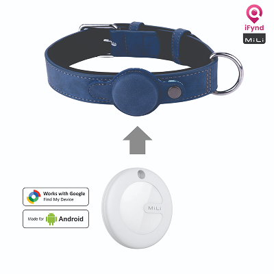 Mitag Go Anti Loss Device with Collar for Small Dogs (Blue) | Android Dogs-Collar, Leashes, harnesses Mitag Dropship