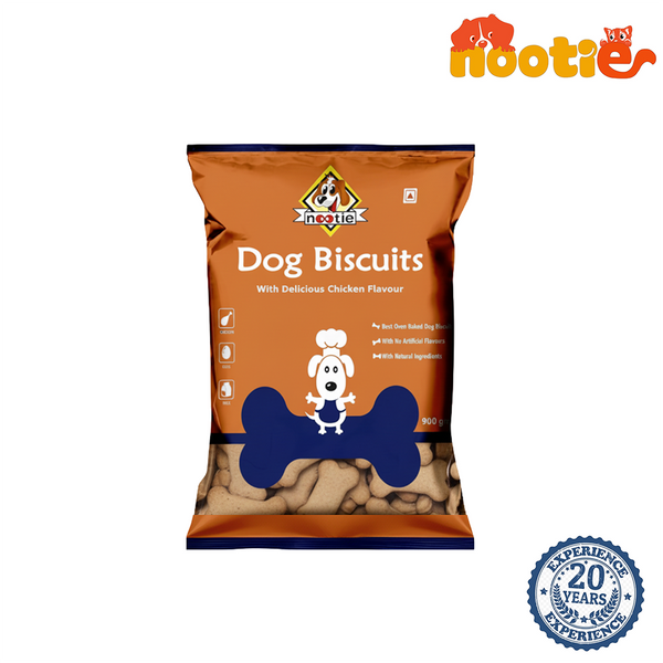 Nootie Chicken & Peanut Butter Flavour Biscuits Adult Dog Treats