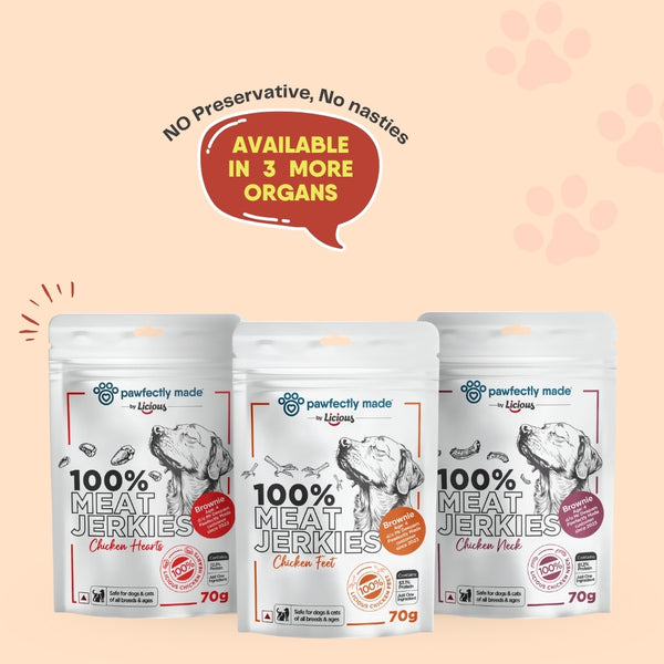 Pawfectly Made By Licious Dehydrated Chicken Wings Jerky Dog Treat