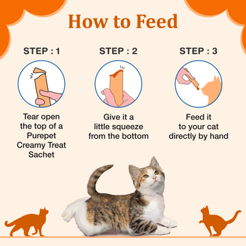 Purepet Real Chicken Lickable Creamy Treats for Cats