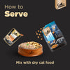 Sheba Chicken With Tuna In Gravy Premium Adult Cat Wet Food and Chicken All Life Stage Cat Dry Food Combo Exclusive Combo Sheba