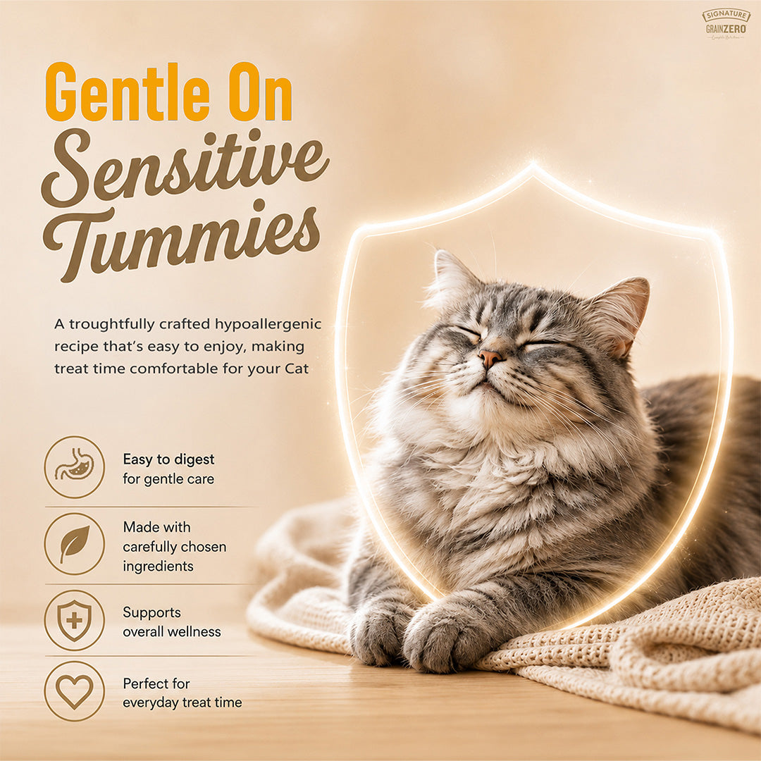 Signature Grain Zero Crab Lickable Creamy Cat Treats Cats-Treats & Others Signature