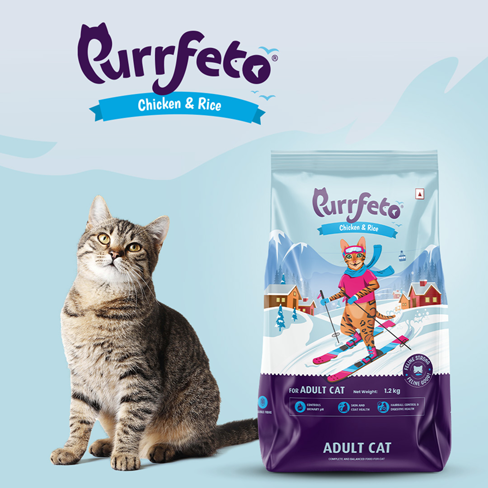 Purrfeto Chicken and Rice Adult Cat Dry Food Cats- Dry food Purrfeto