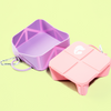 Pet Set Go Foldable Square Bowl for Dogs (Purple) Dogs-Toys Pet Set Go Dropship