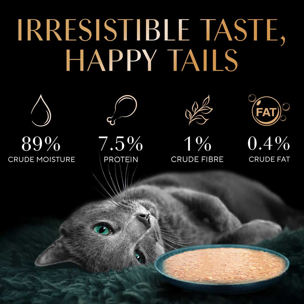 Sheba Chicken With Tuna In Gravy Rich Premium Adult Fine Cat Wet Food Cats-Wet Food Sheba