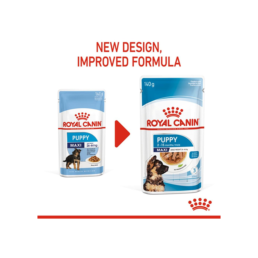 Royal Canin Maxi Puppy Dog Wet Food Dogs-Wet Food Royal Canin