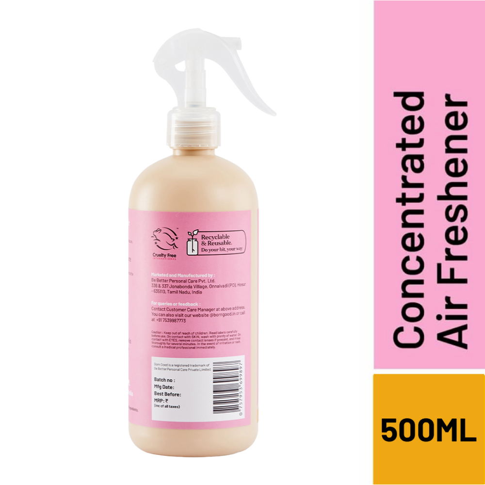 Born Good Plant Based Biodegradable and Non Toxic Air freshener Spray for Home and Office Both-Health & Wellness Born Good