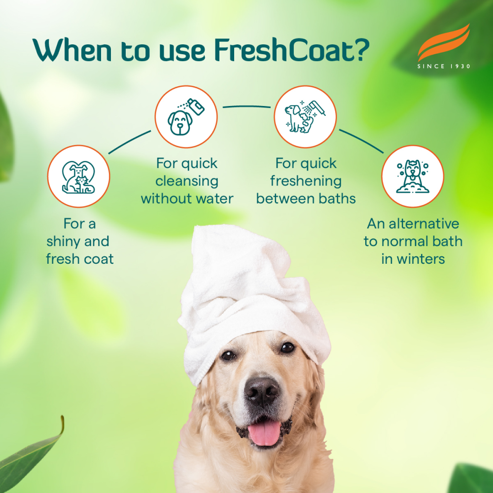Himalaya Fresh Coat No Rinse Spray & Furlicks Gut Health Supplement Dog & Cat Combo Exclusive Combo Exclusive Combo