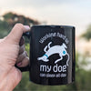 thePack Working Hard for My Dog Ceramic Coffee Mug (Black) Pet Parent-Home & Garden ThePack Dropship
