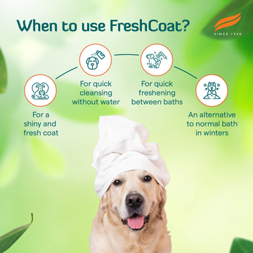 Himalaya Fresh Coat No Rinse Spray for Dogs and Cats