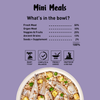 Homiee & Ginger Grain Free Mini Meals Surf & Turf, Fish Feista, Chicken & Barley Food for Dogs Combo Dogs-Wet Food Homiee & Ginger