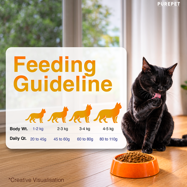 Purepet Real Chicken Adult Dry Cat Food