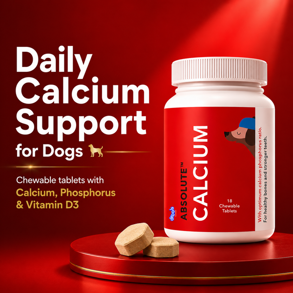 Drools Absolute Calcium Dog Supplement Tablets