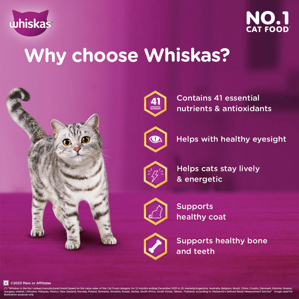 Whiskas Ocean Fish Flavour Adult Cat Dry Food