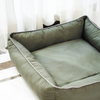 Pet Set Go The Olive Lounger for Dogs Dogs-Bedding, Mats & Travel Supplies Pet Set Go Dropship