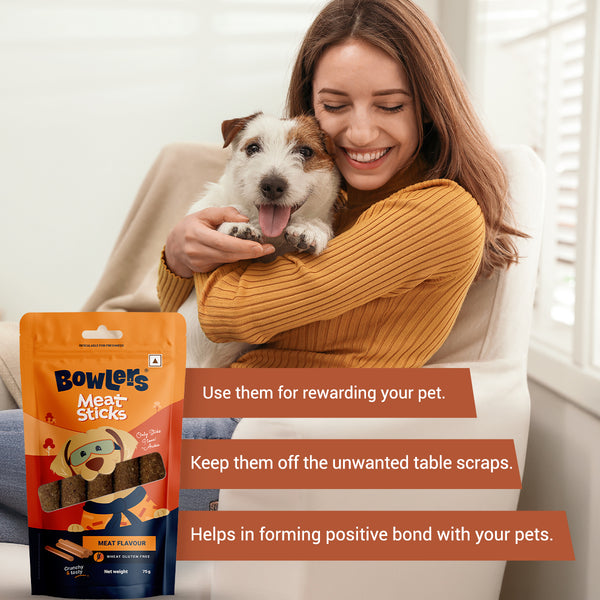 Bowlers Meat Sticks Dog Treats