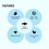 Floof & Co Assorted Cookies, Snappy Sardine and Smoked Chicken JerkyDog Treats Combo Dog Treats + Others Floof & Co