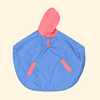 Pet Set Go Dual Colour Cape Style Raincoat for Dogs (Purple)