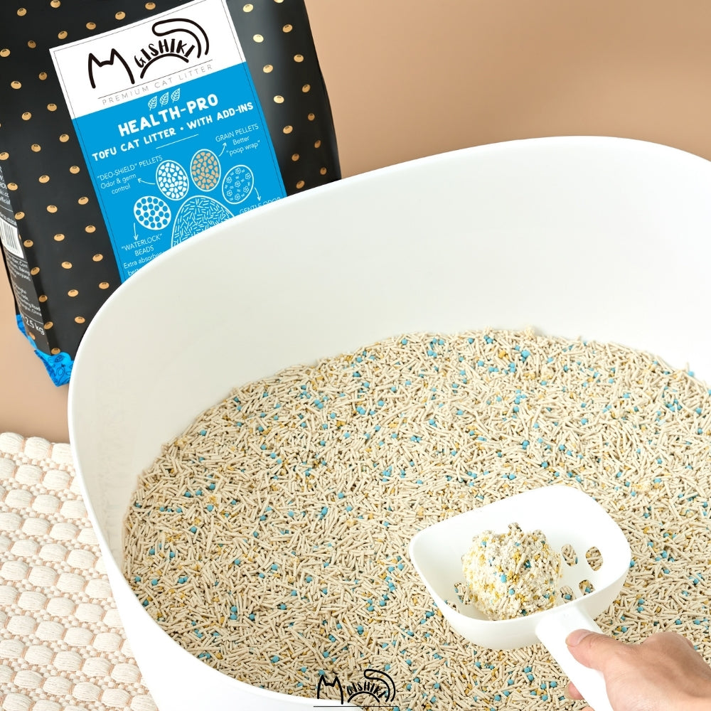 Gishiki Health Pro Premium Tofu Unscented Cat Litter with Add Ins Cats-Litter Gishiki