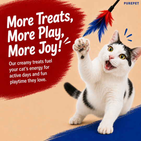 Purepet Crab and Chicken Lickable Creamy Treats for Cats